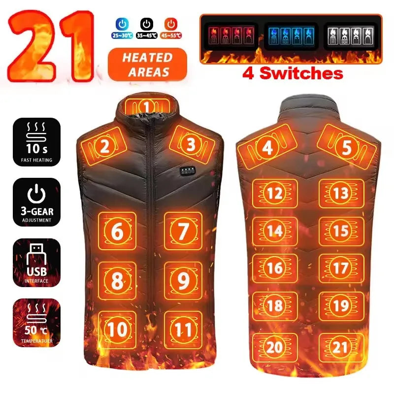 Multi-level Heated Vest
